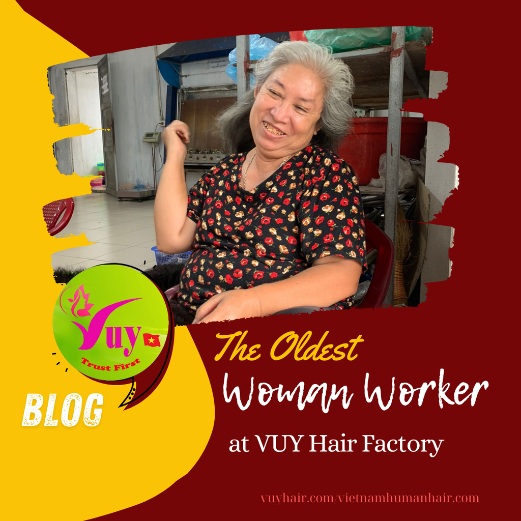 The Oldest Woman Worker at VUY Hair Factory