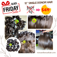 DEAL SINGLE DONOR HAIR 12"