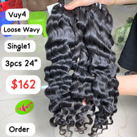 3pcs 24" Loose Curly