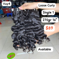 270gr 16" Loose Curly