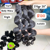 270gr 20'' Body Wavy Single