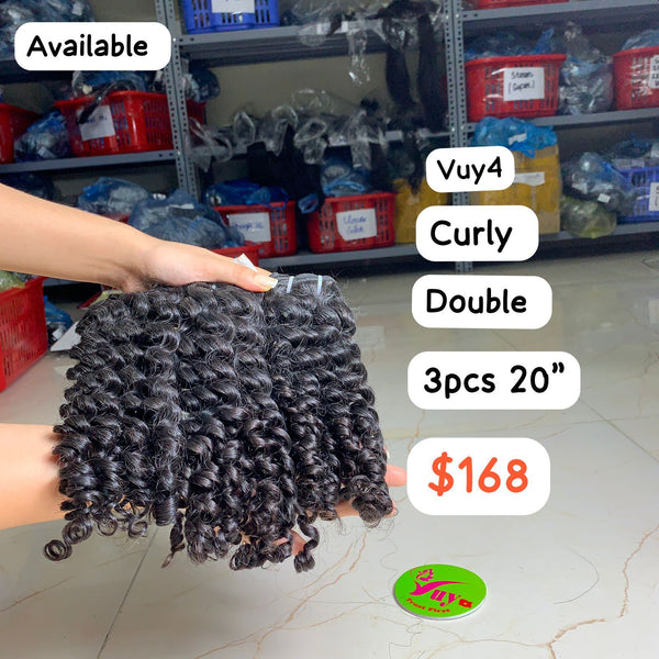 3pcs 20"&nbsp; Curly