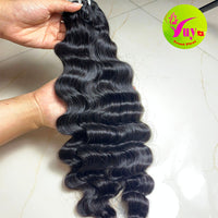 Wavy/Curly single donor hair bundle